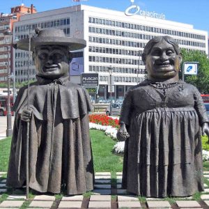 Statues des "Géants"Burgos