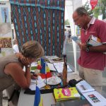 Stand du comité de jumelage à la Fête des associations