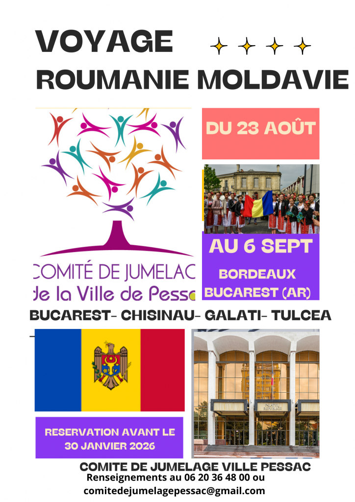 Voyage CJP 2026 Roumanie Moldavie